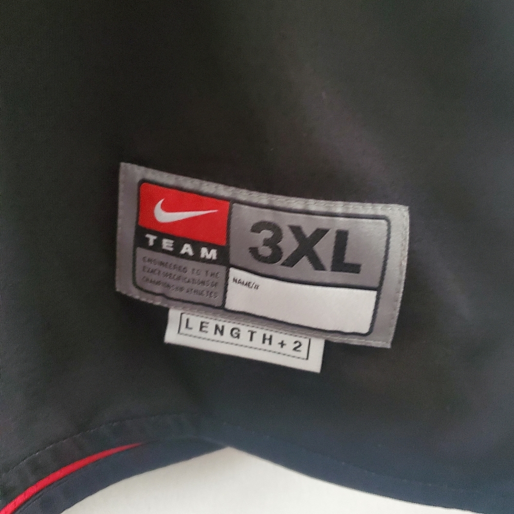 Nike FIBA 3x3 Reversible Basketball Jersey #7 Black/Red AR0651-654 Mens 3XL Tall - Picture 3 of 7